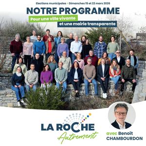 Programme complet de La Roche Autrement
