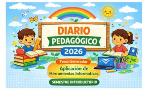 Diario Pedagogico Planeación Didáctica Alfabetización Digital Temprana Con Sentido Pedagógico Introductorio Pdf