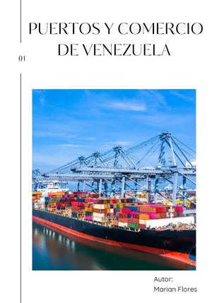 Puertos Y Comercios De Venezuela