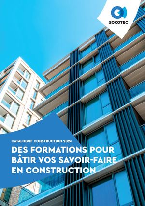 SOCOTEC - Catalogue Formation Construction 2026