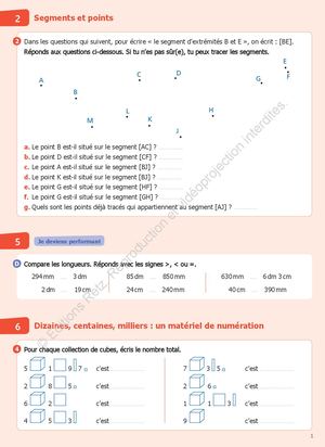 Cahier d'activités - J'apprends les maths CM1 (programmes 2025)