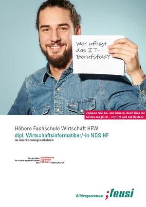 Höhere Fachschule Wirtschaft HFW Bern: dipl. Wirtschaftsinformatiker NDS HF/Wirtschaftsinfornatikerin NDS HF