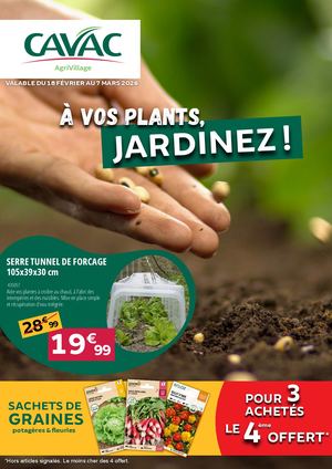 A Vos Plants Jardinez 2026