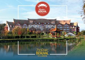 Plaquette Hôtel Les Pagodes De Beauval