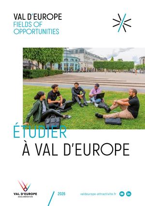 Livret étudiant - Étudier à Val d'Europe