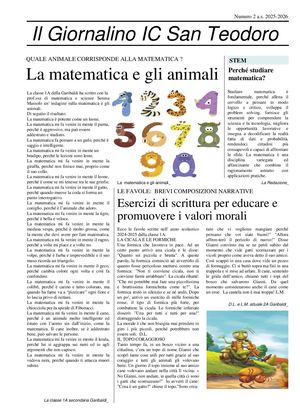 Giornalino Ic San Teodoro N 2 A S 2025 2026