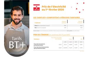 Brochure Tarif BT+ électricité