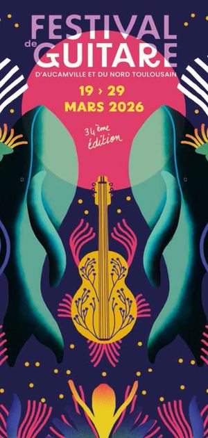 Plaquette Edition 2026 - Festival de Guitare d'Aucamville & du Nord Toulousain