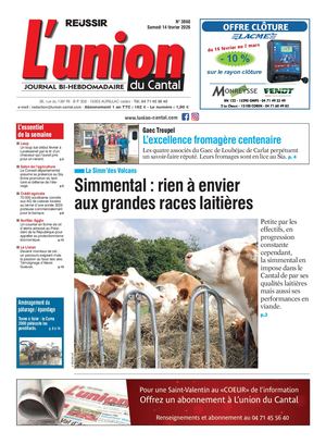 L'union Du Cantal N° 3868