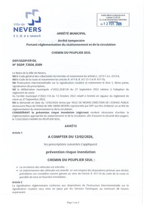 Chemin du Peuplier Seul