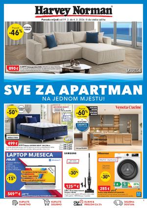 Sve za apartman na jednom mjestu! | Harvey Norman