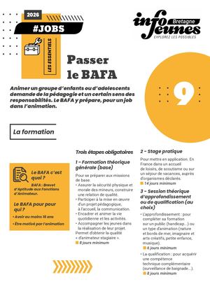 #JOBS : Passer le Bafa