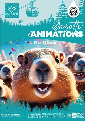 Programme des animations du 14 au 21 Fevrier