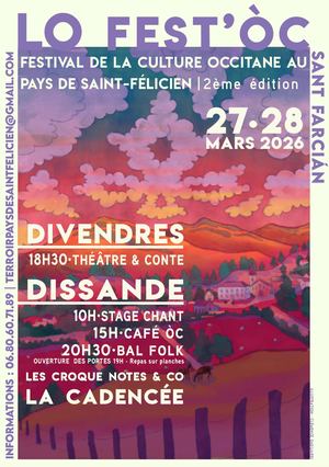 Programme Lo Fest'Òc 2e édition
