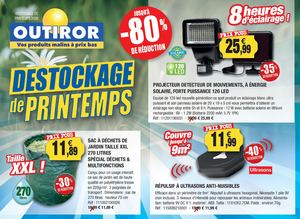Outiror Catalogue Destockage Printemps 2026