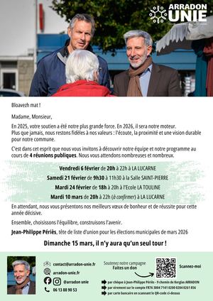 Flyer Annonce Réunions A5 Hd