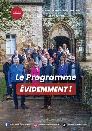 Le Programme - Dinan Léhon Evidemment !