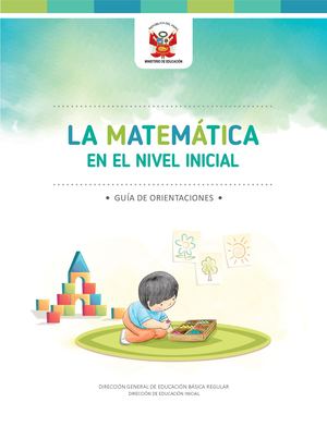 La Matemática En El Nivel Inicial Guía De Orientaciones