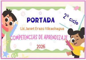 Competencias Ciclo Ii 2025 Inicial
