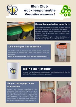 Nouvelles Mesures Eco Responsable