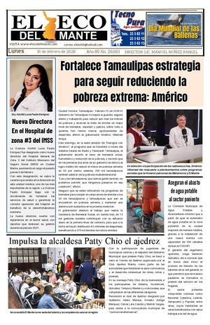 Lunes 16 de febrero de 2026