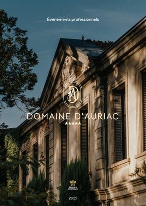 Plaquette du Domaine D'auriac