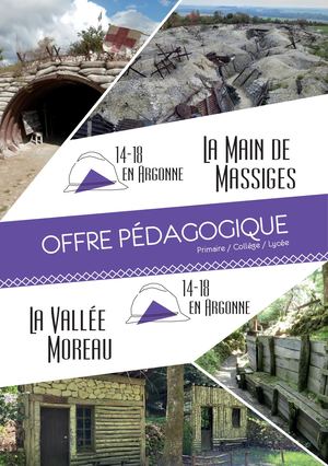 Offre Pédagogique 14-18 en ARGONNE