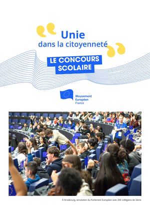 Brochure De Présentation Unie Dans La Citoyenneté