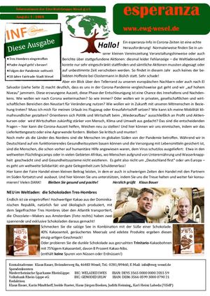ESPERANZA-INFO Nr. 1/20