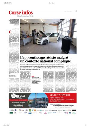 Corse-Matin - Publication du 16/02/26