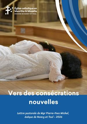 "Vers des consécrations nouvelles"