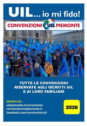 Guida Convenzioni UIL Piemonte 2026