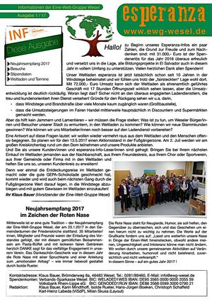 ESPERANZA-INFO Nr. 1/17