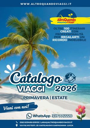 Catalago Altroquando Viaggi Primavera Estate 2026 Sito Web