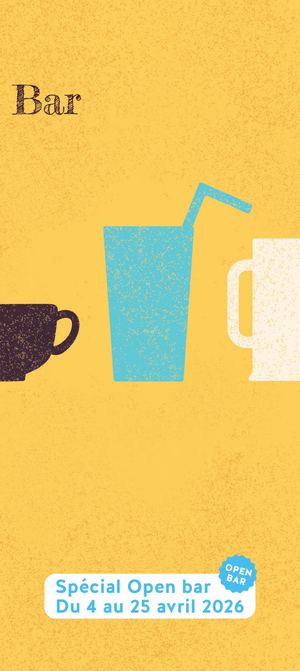 Carte Open Bar - Les 2 Alpes - 2025