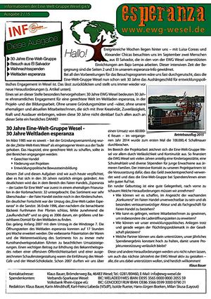 ESPERANZA-INFO Nr. 2/15