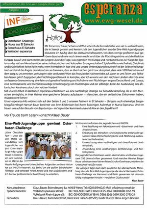 ESPERANZA-INFO Nr. 1/15