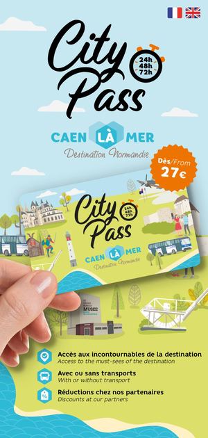 Flyer City Pass Caen la mer