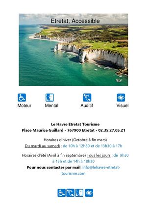 Le Guide Etretat Accessible - 2025