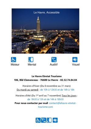 Le Guide Le Havre Accessible 2024