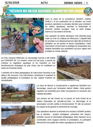 Articles De Presses DENMA 2026