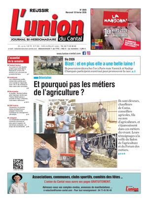 L'union Du Cantal N° 3869