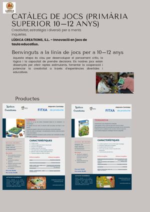 Cataleg de jocs per a nens de 10 a 12 anys