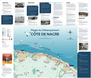 Carte touristique de Coeur de Nacre tourisme