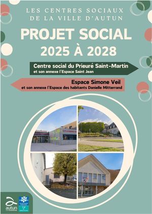 Projet Social Centres Sociaux Autun 2025-2028