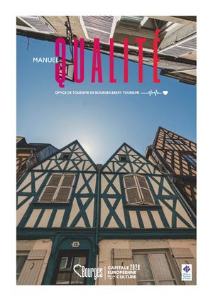 Qualité Tourisme - Bourges Berry Tourisme