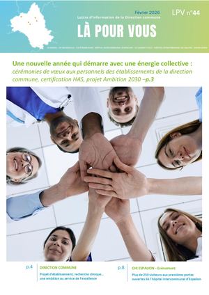 LETTRE D'INFORMATION LÀ POUR VOUS - Février 2026