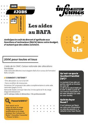 #JOBS : Les aides au Bafa