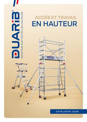 Le catalogue Duarib 2026