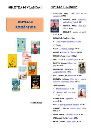 Guia Romantica feb 2026